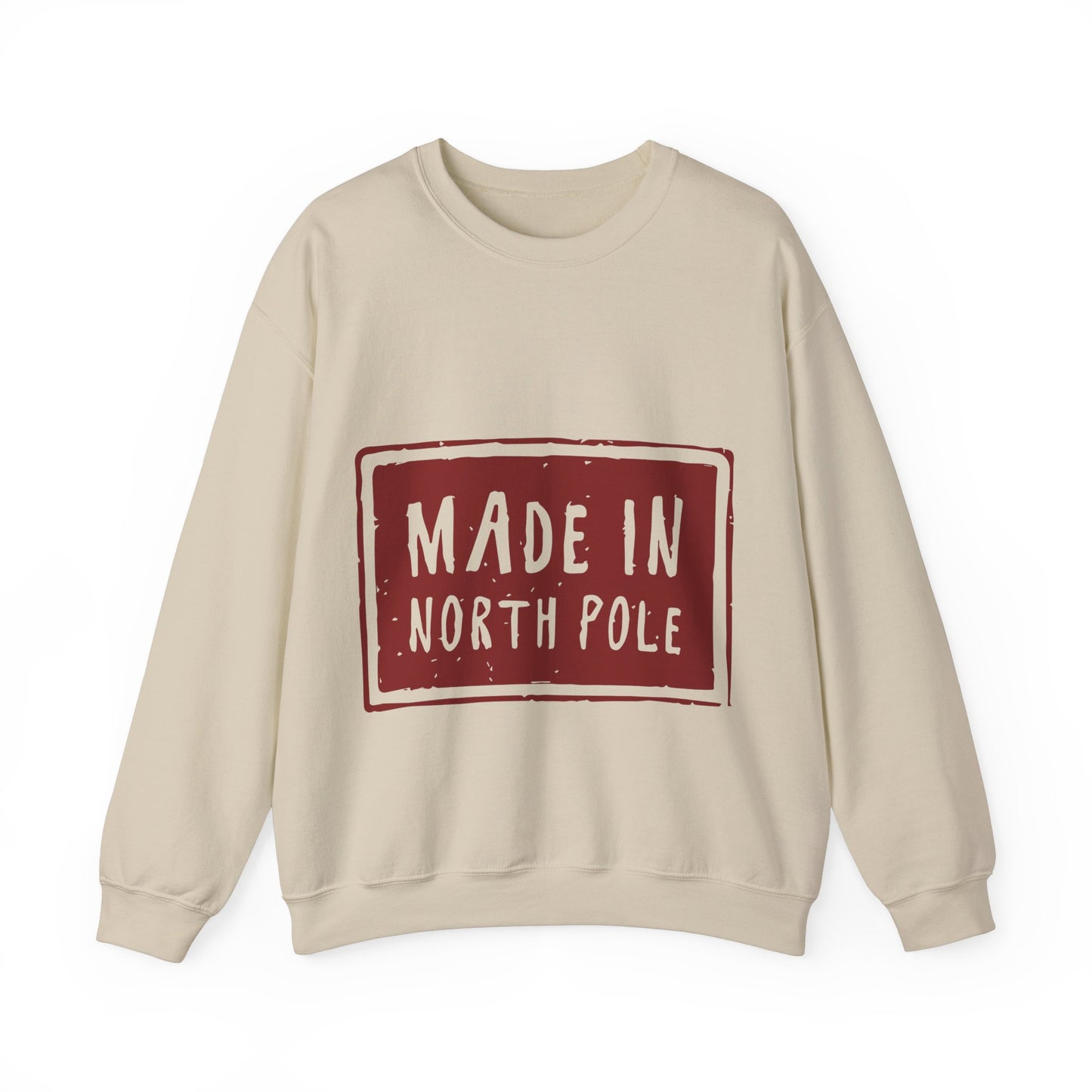 Sudadera "Made in north pole" o " Ho Ho Ho" para navidad