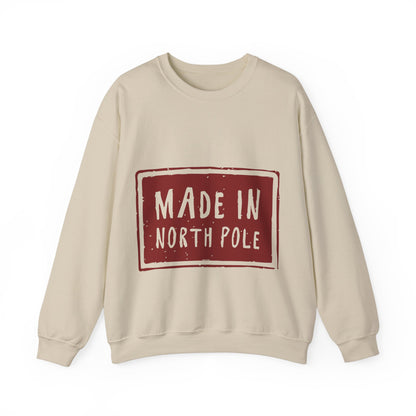 Sudadera "Made in north pole" o " Ho Ho Ho" para navidad