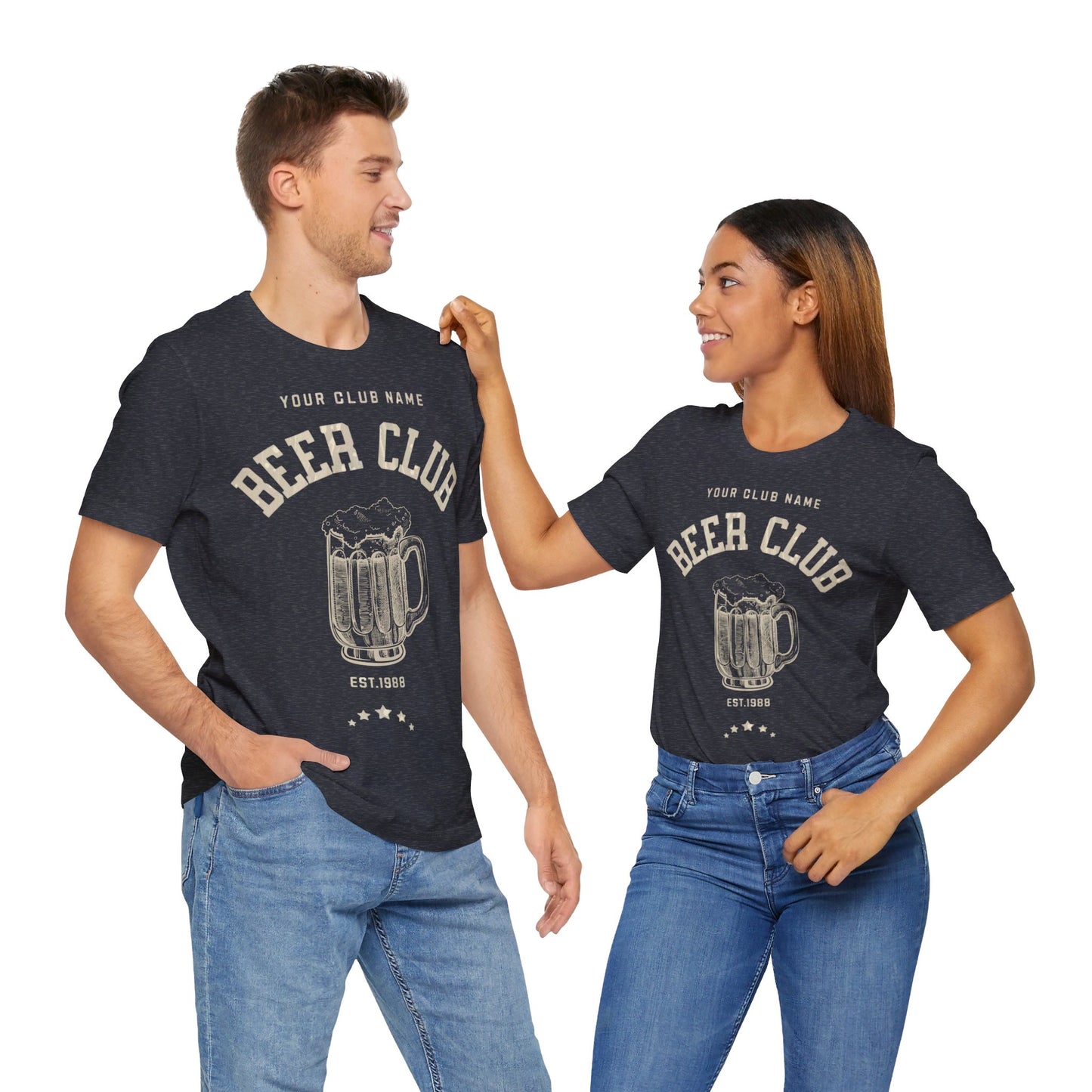 Camiseta Club de las bebidas, Camiseta Club de la Cerveza, Regalo Personalizado