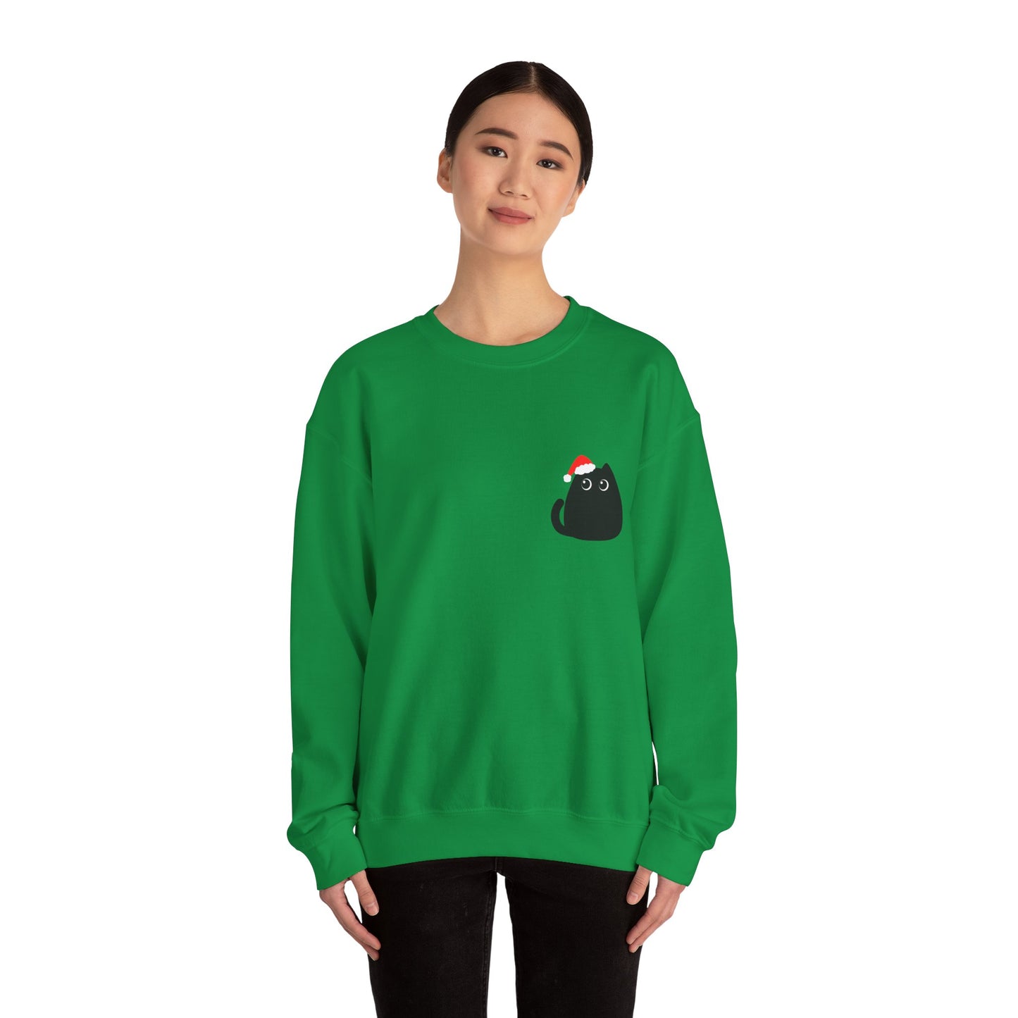 Sudadera de gatitos tiernos para navidad