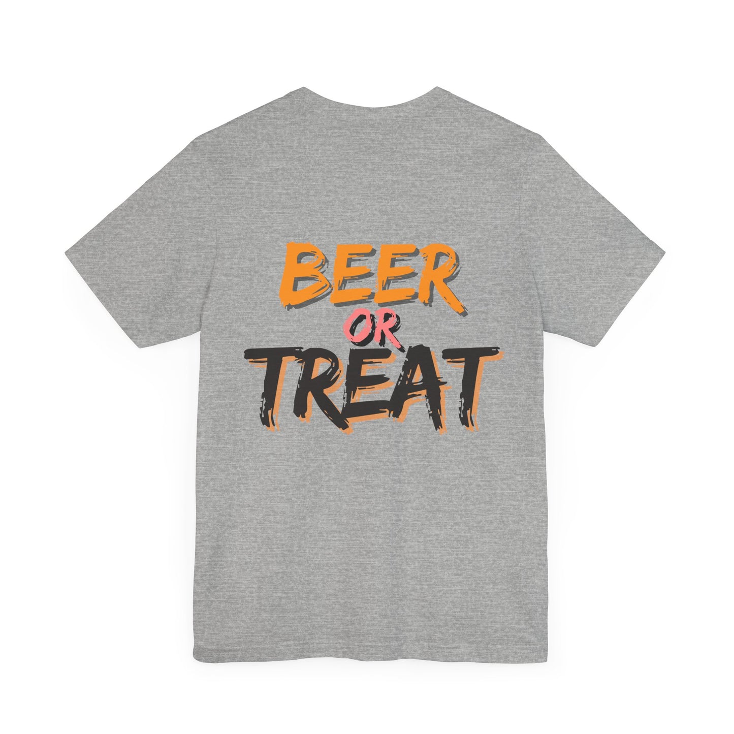 Camiseta "Girl Ghost" de Halloween  "Beer or Treat"