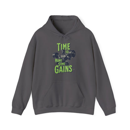 Sudadera con capucha "Time to make some Gains" para el Gym