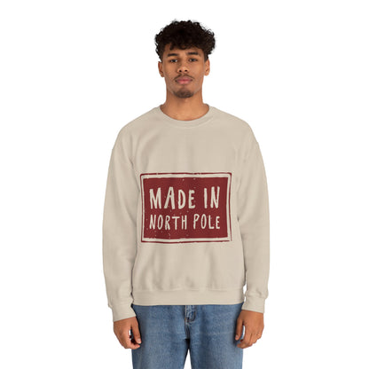 Sudadera "Made in north pole" o " Ho Ho Ho" para navidad