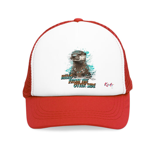 Gorra de malla de nutria, Gorra divertida de nutria, Regalo para amantes de las nutrias