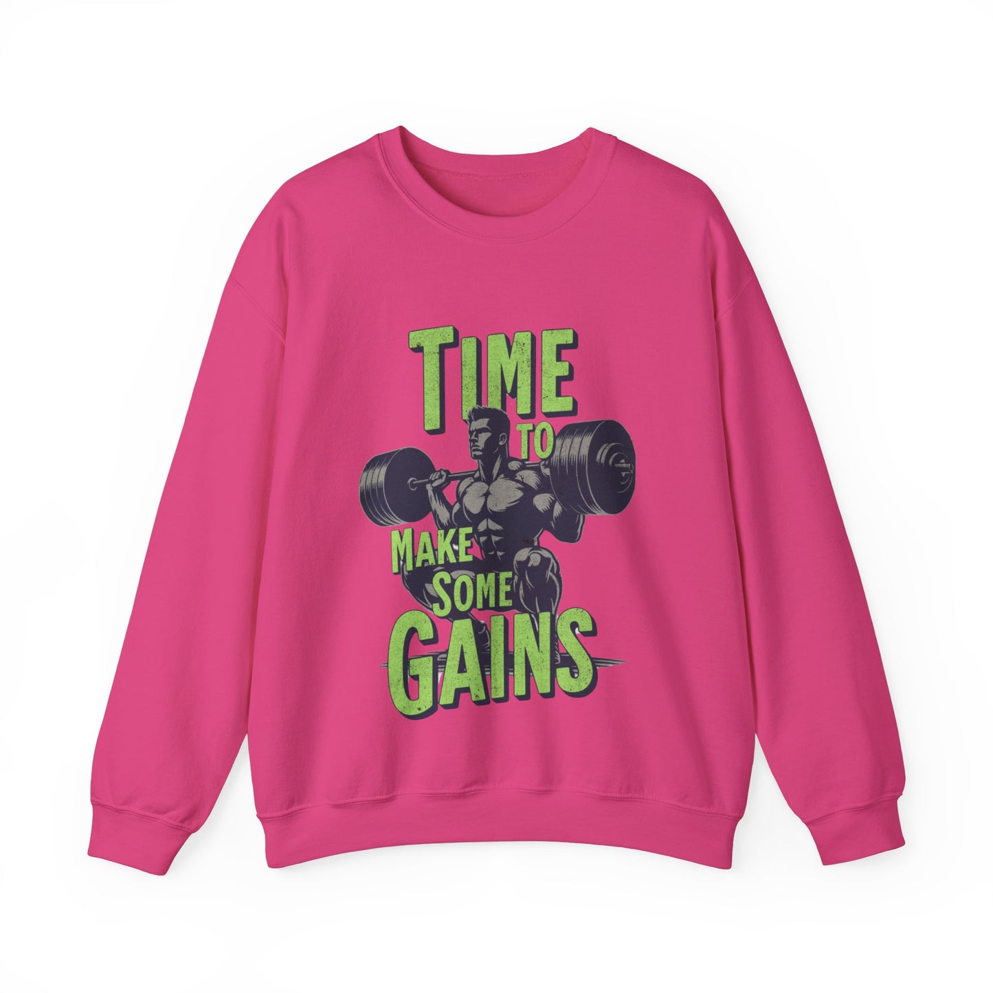 Sudadera "Time to make some Gains" para el Gym