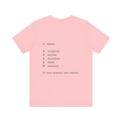 Camisetas inspirada en la palabra Dream