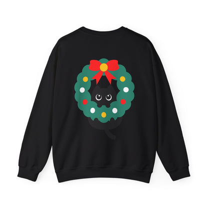 Sudadera de gato para navidad