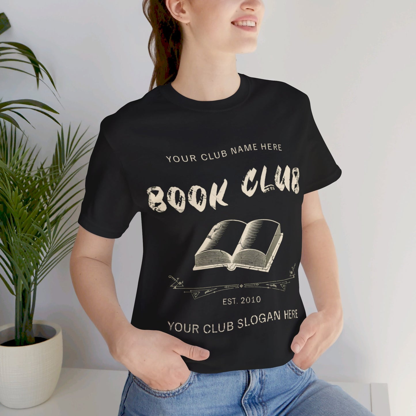 Camiseta del Club de Lectura, Regalo Personalizado con Nombre del Club, Camiseta Personalizada de Libro, Camiseta Unisex del Club de Lectura