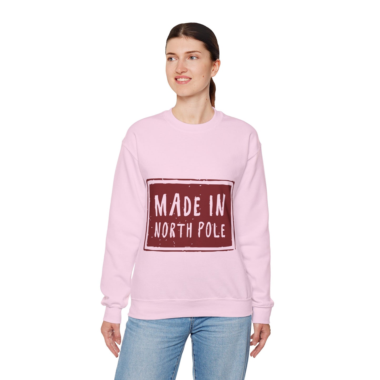 Sudadera "Made in north pole" o " Ho Ho Ho" para navidad