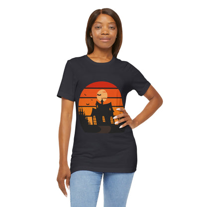 Camiseta de Halloween,  Casa Terrorífica, Casa embrujada