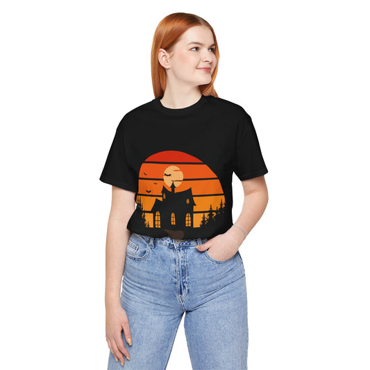 Camiseta de Halloween,  Casa Terrorífica, Casa embrujada