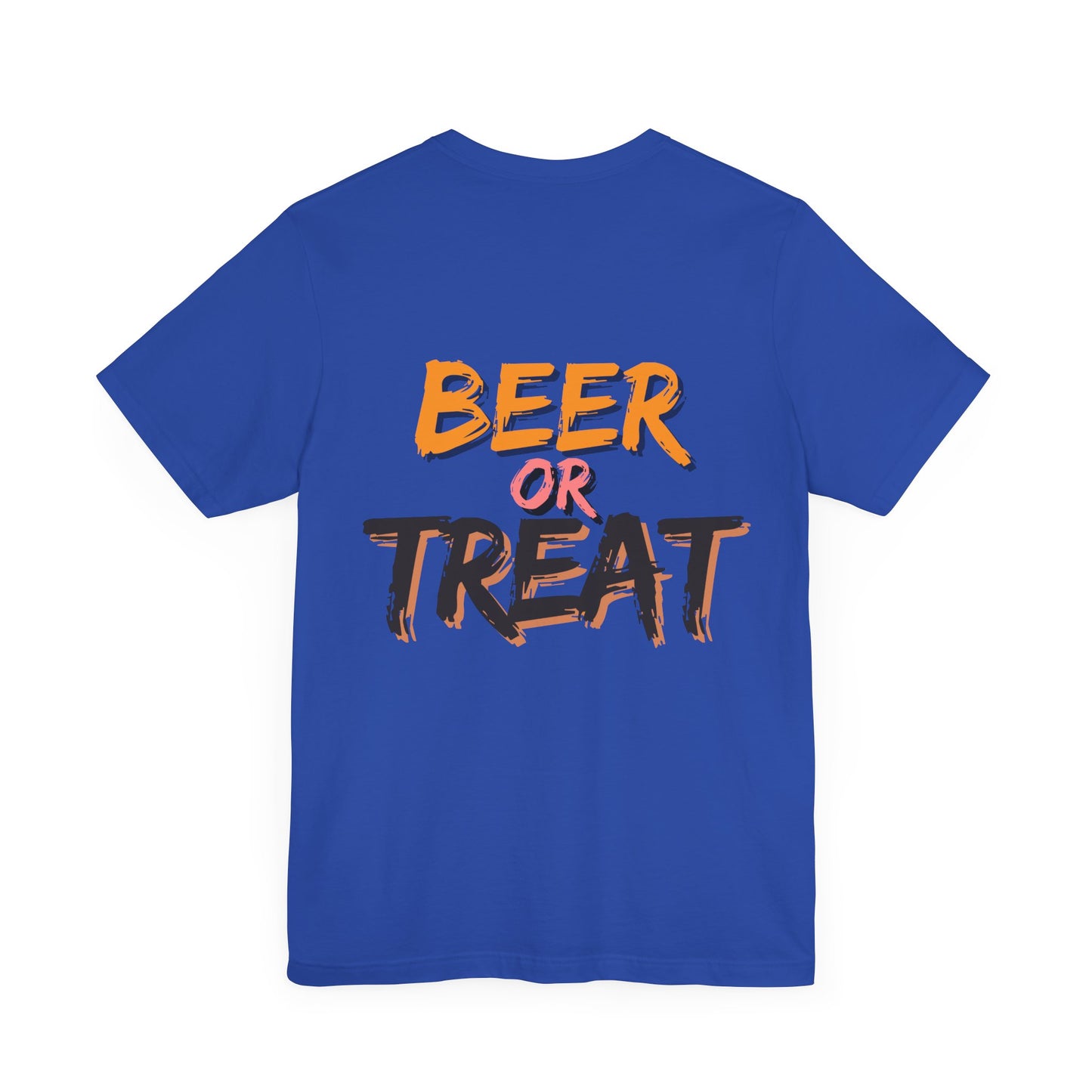 Camiseta "Girl Ghost" de Halloween  "Beer or Treat"