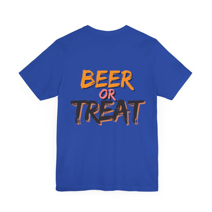 Camiseta "Girl Ghost" de Halloween  "Beer or Treat"