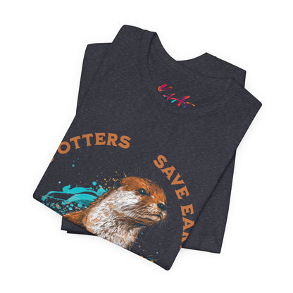 Camiseta de Nutria,  Camiseta Divertida de Nutria, Regalo para Amantes de las Nutrias, Amantes de los Animales