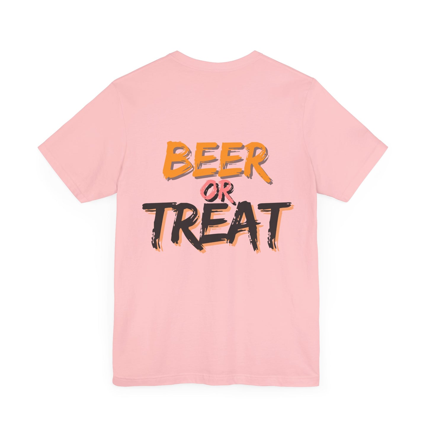 Camiseta "Girl Ghost" de Halloween  "Beer or Treat"