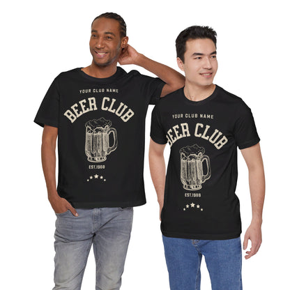 Camiseta Club de las bebidas, Camiseta Club de la Cerveza, Regalo Personalizado