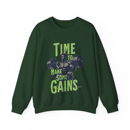 Sudadera "Time to make some Gains" para el Gym