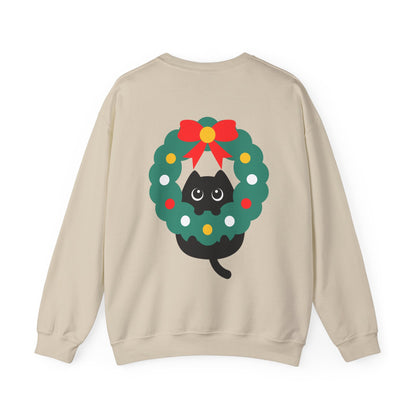 Sudadera de gato para navidad