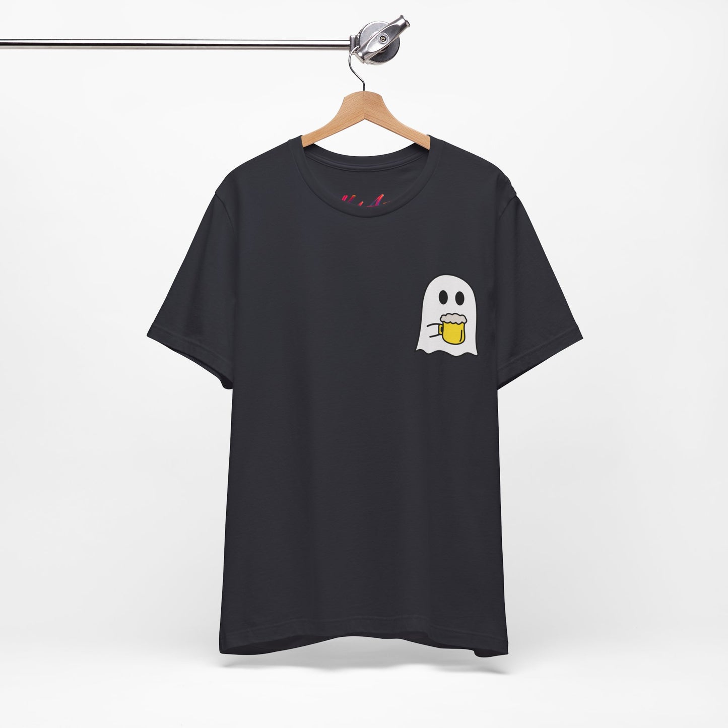 Camiseta de fantasma para Halloween  "Beer or Treat"