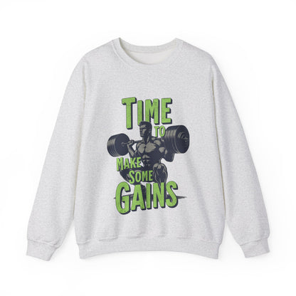 Sudadera "Time to make some Gains" para el Gym