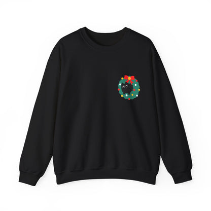 Sudadera de gato para navidad