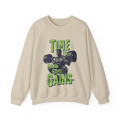 Sudadera "Time to make some Gains" para el Gym