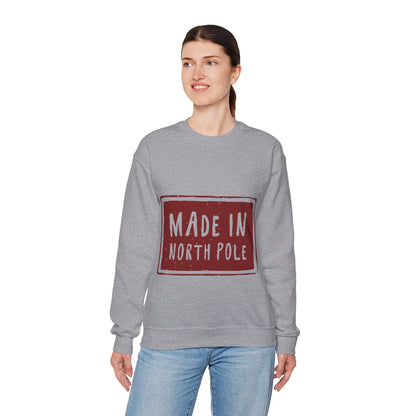 Sudadera "Made in north pole" o " Ho Ho Ho" para navidad