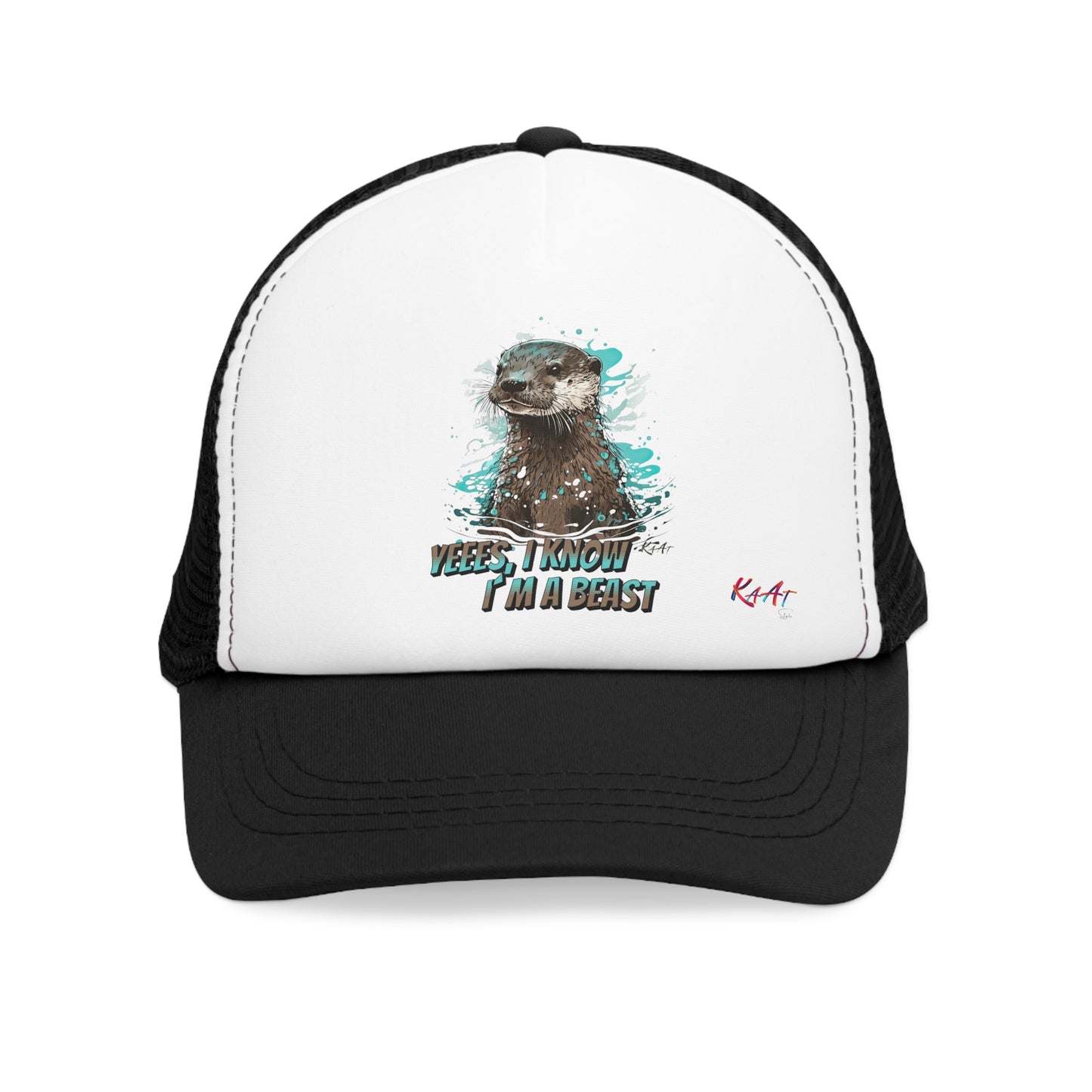 Gorra de malla de nutria, Gorra divertida de nutria, Regalo para amantes de las nutrias