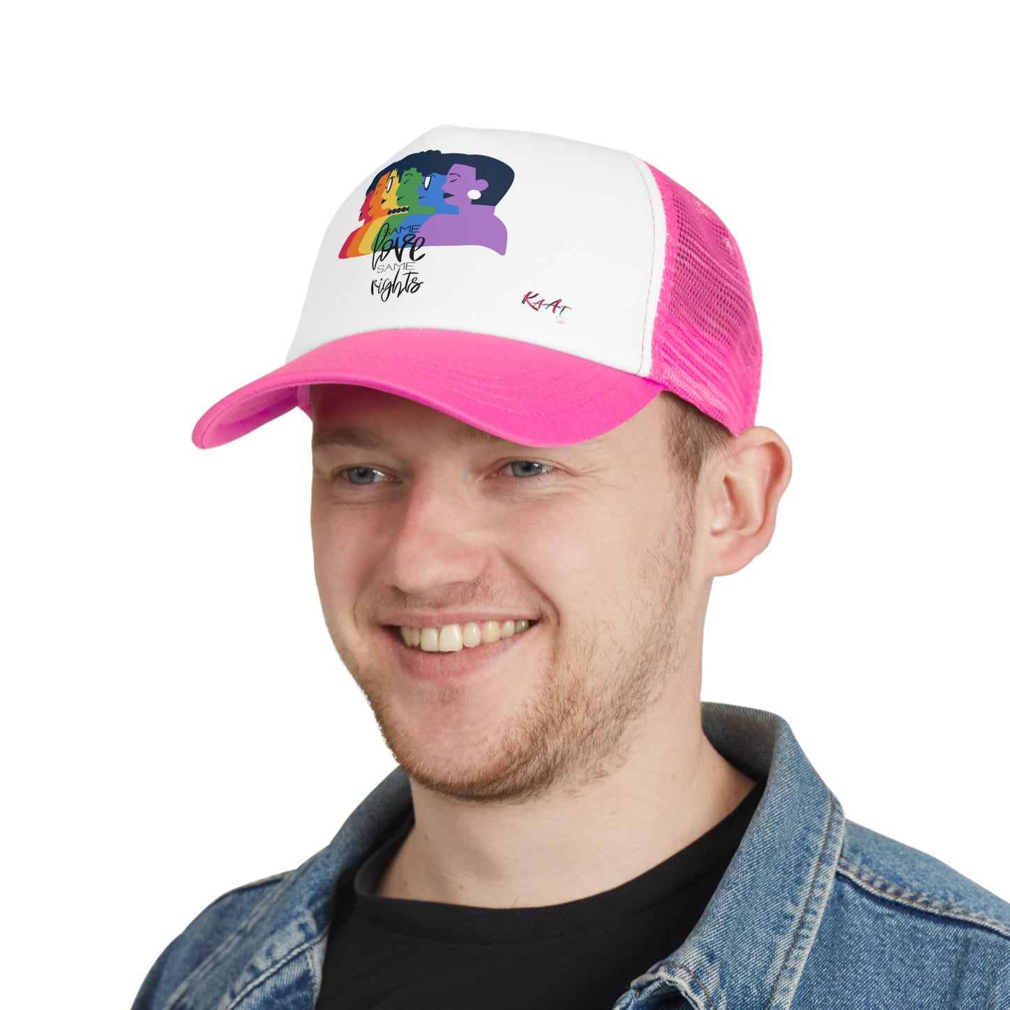 Gorra de malla Unisex inspirada en el PRIDE