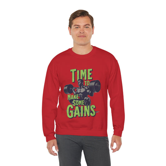 Sudadera "Time to make some Gains" para el Gym